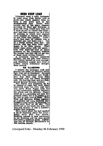 Liverpool Echo Report