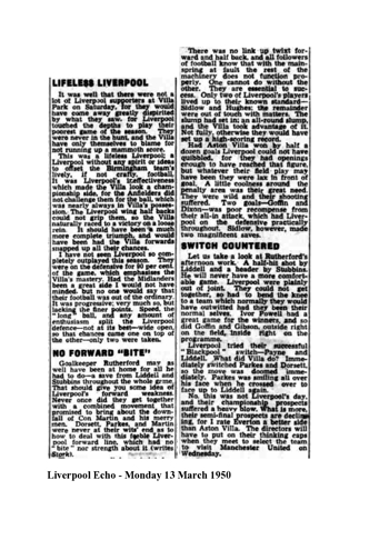 Liverpool Echo Report