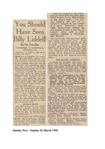 Football Post (Nottingham) report