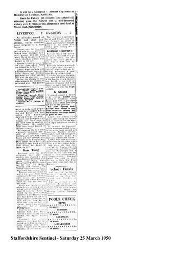 Staffordshire Sentinel report