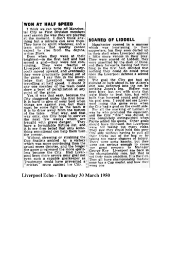 Liverpool Echo Report