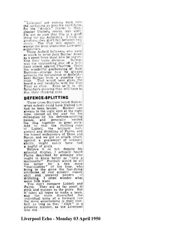 Liverpool Echo Report