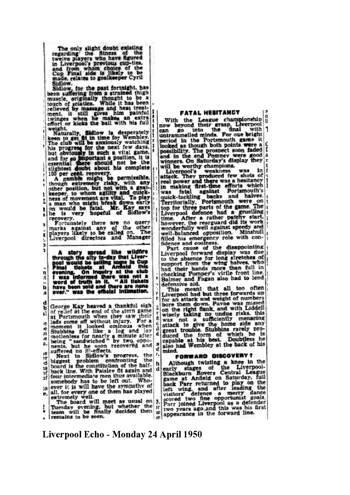 Liverpool Echo Report