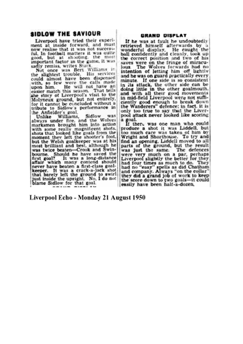 Liverpool Echo Report