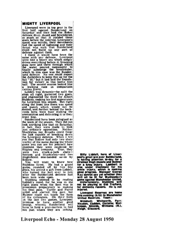 Liverpool Echo Report