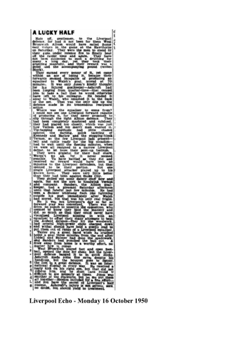 Liverpool Echo Report