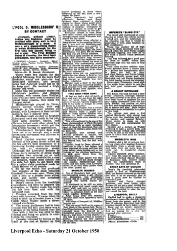 Liverpool Echo Report