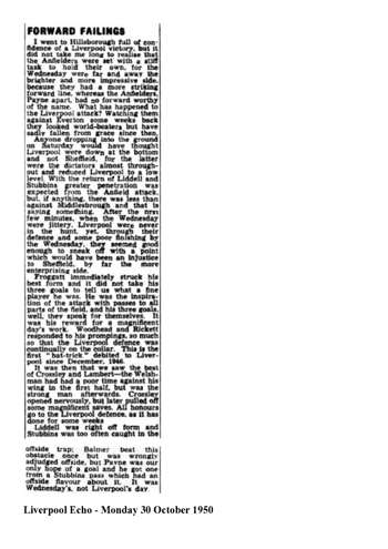 Liverpool Echo Report