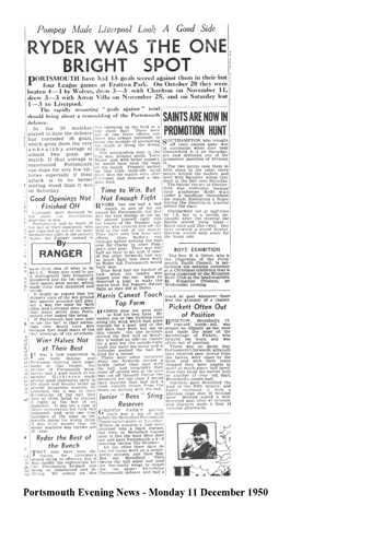 Portsmouth Evening News report