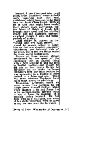 Liverpool Echo Report