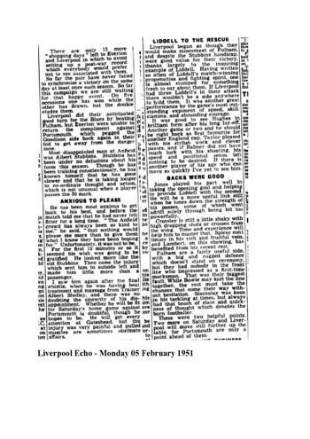 Liverpool Echo Report