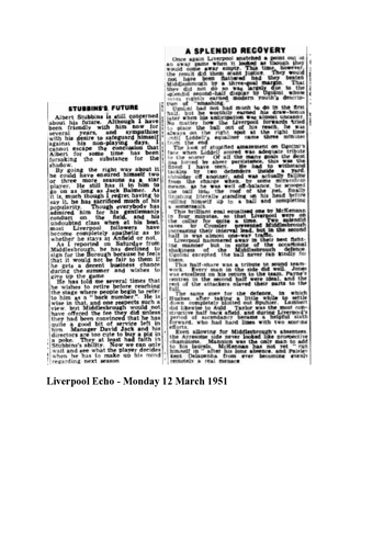 Liverpool Echo Report