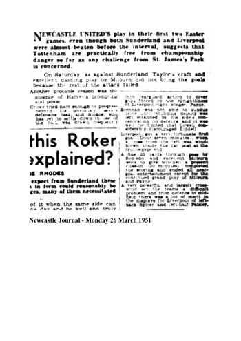 Nottingham Journal Report