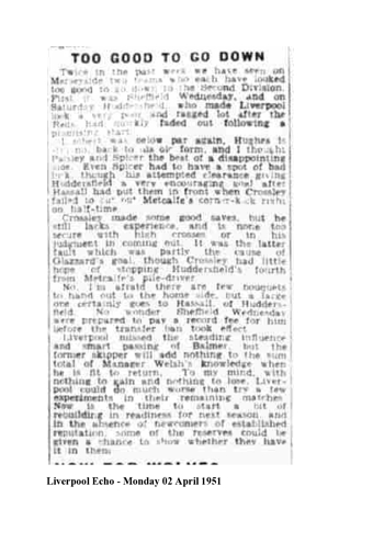 Liverpool Echo Report