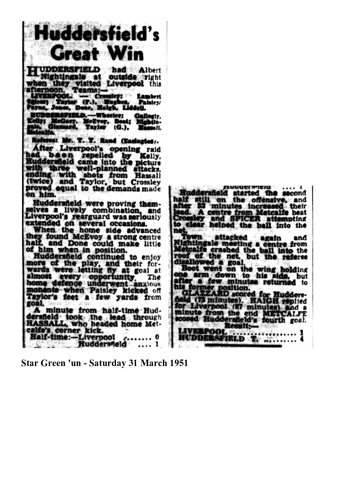 Star Green'un report