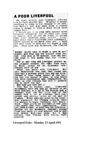 Liverpool Echo Report