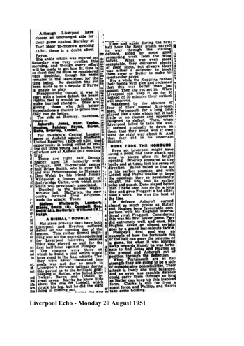 Liverpool Echo Report