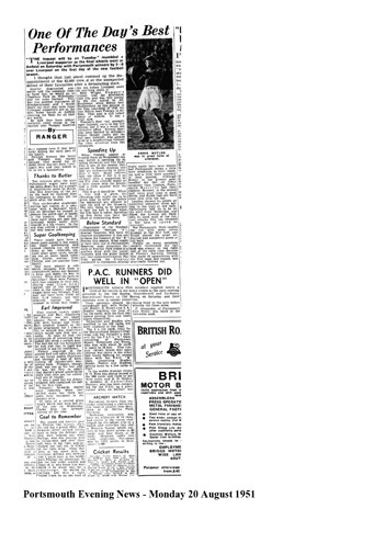 Portsmouth Evening News report