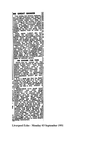 Liverpool Echo Report