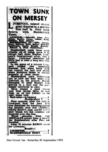 Star Green'un report