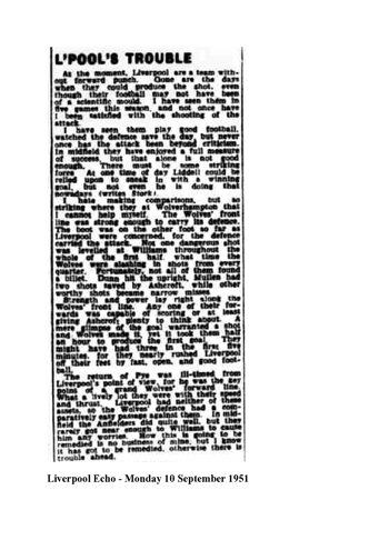 Liverpool Echo Report