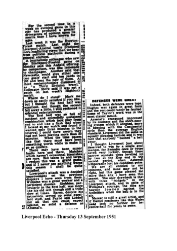 Liverpool Echo Report