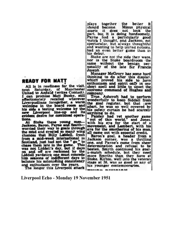 Liverpool Echo Report