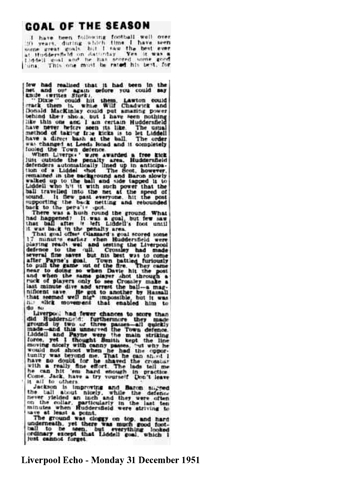 Liverpool Echo Report