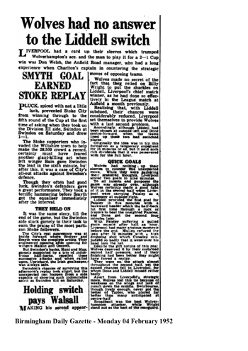 Birmingham Daily Gazette report