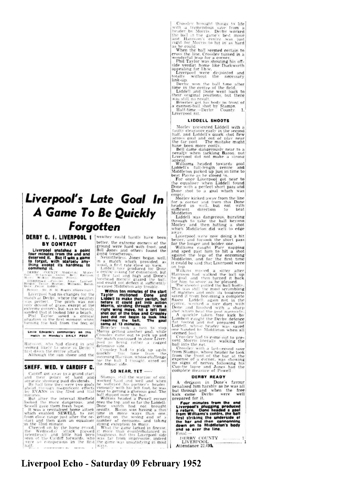 Liverpool Echo Report