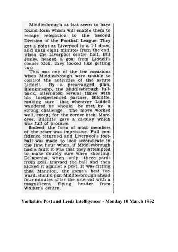 Yorkshire Post and Leeds Intellegencer report