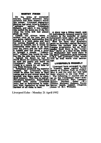 Liverpool Echo Report