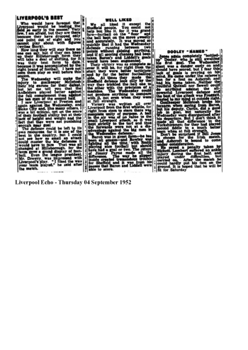 Liverpool Echo Report