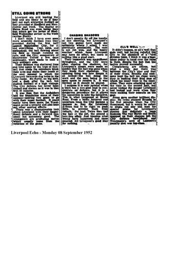 Liverpool Echo Report