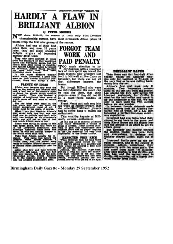 Birmingham Daily Gazette report