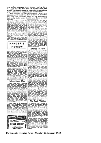 Portsmouth Evening News report