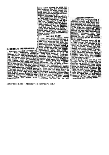 Liverpool Echo Report