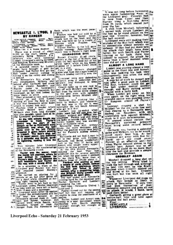 Liverpool Echo Report