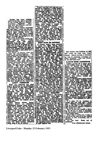 Liverpool Echo Report