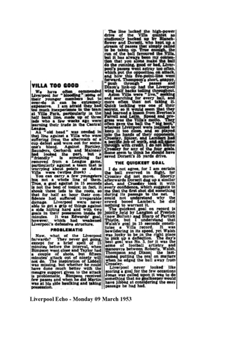 Liverpool Echo Report