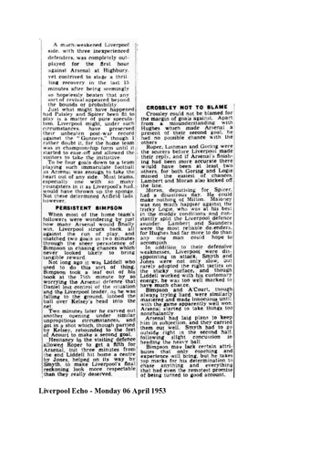 Liverpool Echo Report