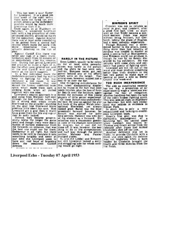 Liverpool Echo Report