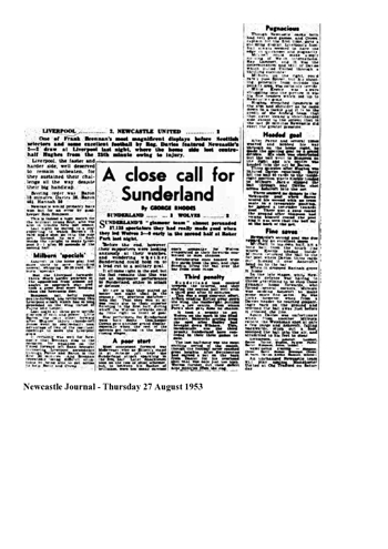 Nottingham Journal Report