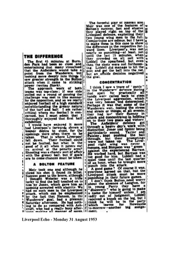 Liverpool Echo Report