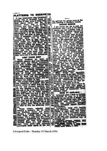 Liverpool Echo Report