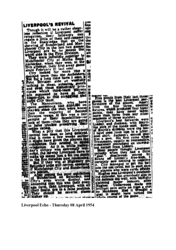 Liverpool Echo Report