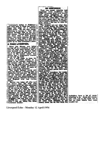 Liverpool Echo Report