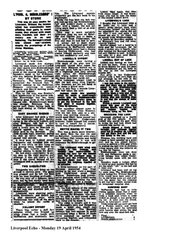 Liverpool Echo Report