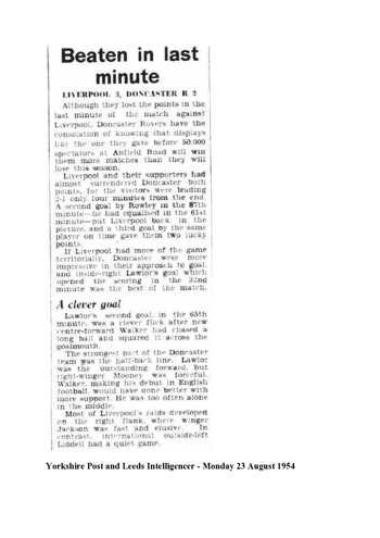 Yorkshire Post and Leeds Intellegencer report