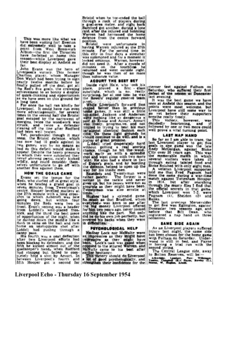 Liverpool Echo Report